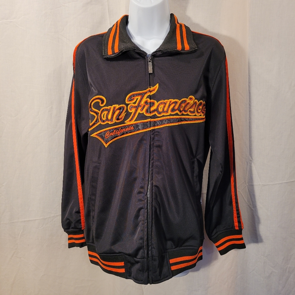 Gogo Sports San Francisco California Black Jacket